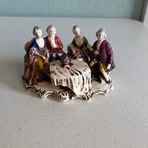 Antique Goebel Colonial Couples Figurine